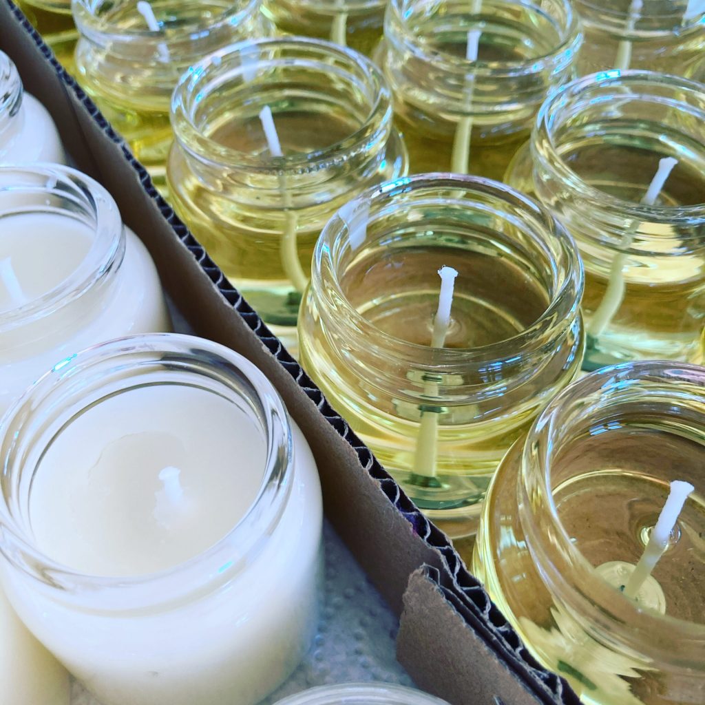 bougies liquides