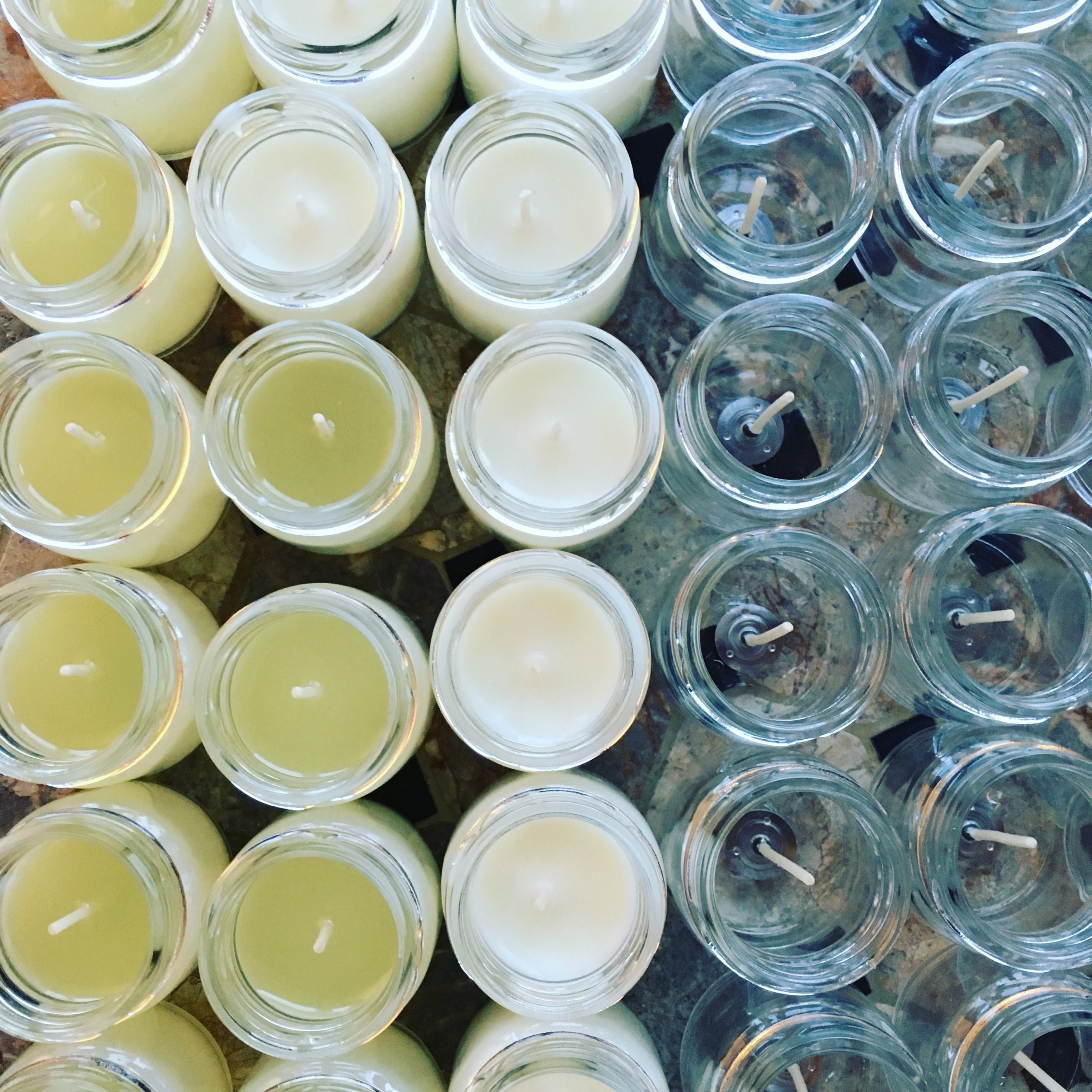 Bougies parfumées fait-main en Provence